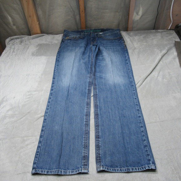 Cinch Other - Cinch Green Label Jeans Mens 35x35 Blue Denim Bootcut Medium Wash Classic Fit